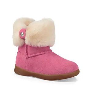 UGG Ramona Classic Short Bootie 8 M, PINK AZALEA